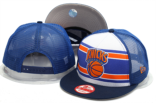 NBA New York Knicks NE Trucker Hat #01